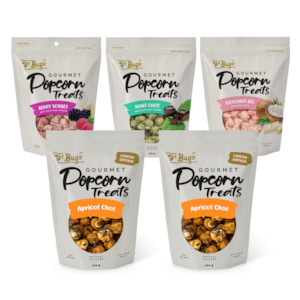 Dr Bugs Apricot Choc Popcorn Treats Bumper Box