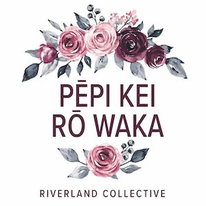 Pēpi Kei Rō Waka Vintage Rose Baby On Board Sticker Dream Designs