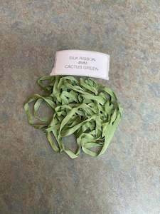 Silk Ribbon Greens