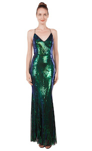 Womenswear: Sequined Long Dress 221377