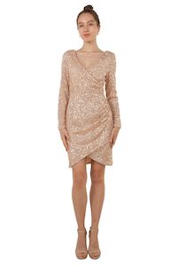 Short Sequined Dress