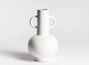 Louis Vase - White