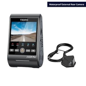 Viofo A229 PRO 2CH  (4K + 2K) - Waterproof Rear