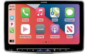 Electronic goods: Alpine Ilx-f511e Halo 11inch Floating Wireless Apple Carplay/wired Android Auto Alpine At Its Best