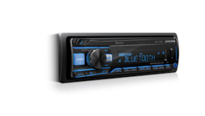 Alpine Mechless Ute-73ebt Bluetooth Unit/flac/usb/aux Top Alpine Quality