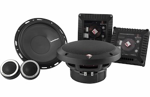 Rockford Fosgate T1650-s Power Series 6.5″ Euro Fit Component Speakers Top Speakers