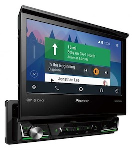 Pioneer Avh-z7250bt 7″android Auto/carplay Fold Out Screen Car Stereo