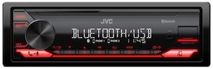 Jvc Kd-x182bt Mechless Bluetooth/tuner/aux/usb/digital Media Receiver Single Din…