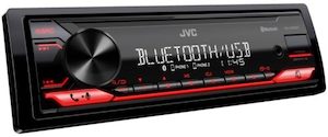 Jvc Kd-x282bt Single Mechless Bluetooth/usb/aux/tuner Stereo