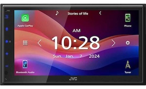 Jvc Kw-m590bt Android Auto/carplay Mechless Multilmedia Stereot Single/double Fitting