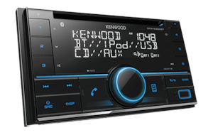 Kenwood Dpx-5300bt Cd/tuner/usb/aux/bluetooth Double Din Unit Ideal Fit For 200m…