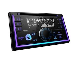 Jvc Kw-r950bt Double Din Bluetooth Unit With Cd/usb/aux/3xpreouts