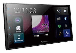 Electronic goods: Pioneer Dmh-z5350bt Mechless 6.8″ Apple Carplay/android Auto Unit Great Car Stereo