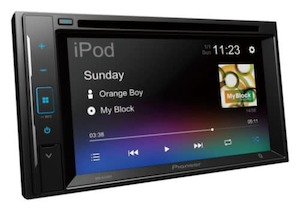 Pioneer Avh-a245bt 6.2inch Dvd/av/tuner/bluetooth Great Quality Touch Screen