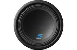 Alpine S-w12d4 1800watts/600rms Type S 12inch Dual 4ohm Subwoofer