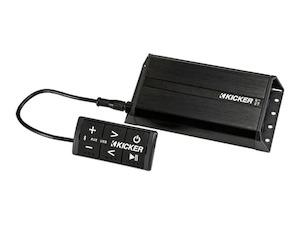 Kicker Pxibt100.2 Full Range 50wx2 Amplified Controller With Bluetooth