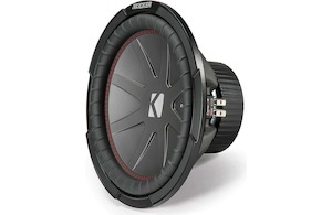 Electronic goods: KICKER 2x CWR122 12″ SUBS+ ALPINE R-A75M MONOBLOCK AMP COMBO - TOP END