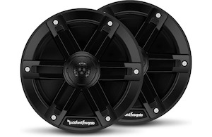 Rockford Fosgate M0-65b 6.5inch 2 Way Marine Speakers Black