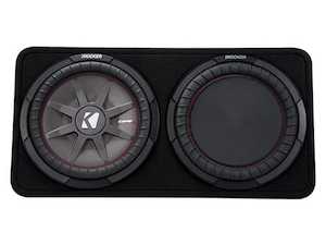 Kicker Tcwrt122 Comprt 1000w/500rms@2ohm 12inch Slimline Loaded Subwoofer