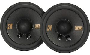 Kicker Ksc2704 1 Way 2.75inch 100watts Midrange Speakers Ideal Factory Replacement