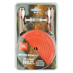 Jbl Wk-82f Oxygen Free 8gauge Amplifier Wiring Kit Premium Quality