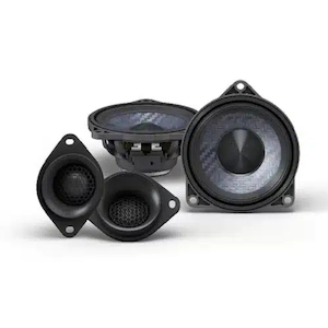 Electronic goods: Alpine Dp-40c-b 4 Inch Bmw Factory Replacement Component Speaker Factory Upgrade