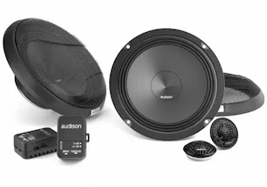 Audison Apk 165 6.5in 2 Way Component Speaker Includes Mids/tweeters/crossovers Top Quality