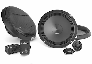 Electronic goods: Audison Apk 165 6.5in 2 Way Component Speaker Includes Mids/tweeters/crossovers Top Quality