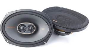 Kicker Ksc69304 K Series 300watts Max 6x9 3 Way Speaker Silk Dome Tweeters