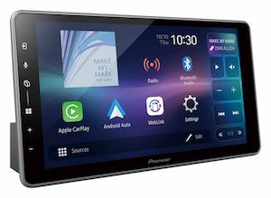 Electronic goods: PIONEER DMH-ZF7650BT 9INCH WIRELESS ANDROID AUTO/CARPLAY FLOATING SCREEN Cp/Aa + Split Screen & Idatalink