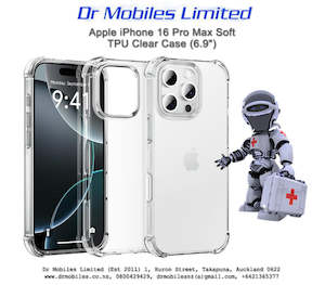 Telephone including mobile phone: Apple iPhone 16 Pro Max, 6.9" Thin Protecive Case