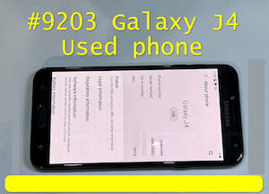 Telephone including mobile phone: Samsung Galaxy J4 used smartphone, 4G, Takapuna, Auckland