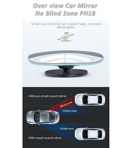 OverView Car Mirror - No more blind spot!  Safety Mirror - Hoco PH18