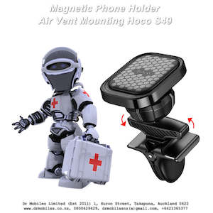 Telephone including mobile phone: Magnetic Phone Holder, ,Air Vent Mounting. Hoco S49