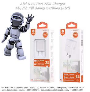 Telephone including mobile phone: Dual Port Wall Charger for Phones - AU1, VipFan