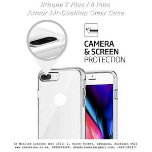 Telephone including mobile phone: Apple iPhone 7 Plus / 8 PlusArmor Air-Cushion Clear Case