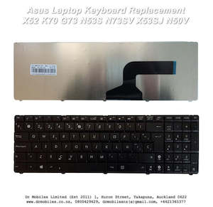 Telephone including mobile phone: Asus Laptop Keyboard Replacement X52 K70 G73 N53S N73SV X53SJ N50V