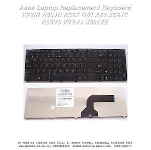 Telephone including mobile phone: Asus Laptop Replacement Keyboard K72IR N53JN K52F G51 A52 X52JE