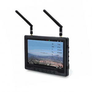 Hobby equipment and supply: Black Pearl 7" HD LCD Monitor For FPV