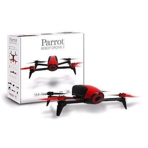 Hobby equipment and supply: Parrot BeBop Drone 2 with 14 Megapixel Flight Camera (Red)