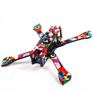 Hobby equipment and supply: XL5 V3 True X FPV Freestyle Frame Kit 240mm - Gold Stand Off