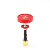 EMAX Pagoda 2 Antenna 5.8G 50mm RHCP SMA Red Omni FPV Flat Panel