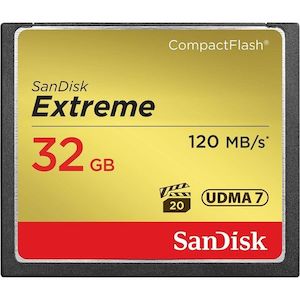 SANDISK EXTREME CF 32GB VPG20 120MB/S