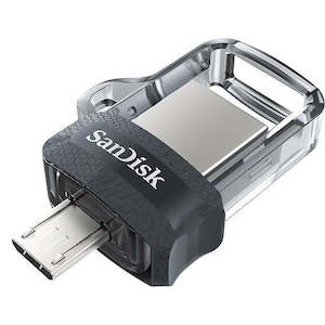 SANDISK ULTRA DUAL M3 USB 3.0 DRIVE 16GB