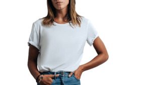 Blank organic cotton t shirts