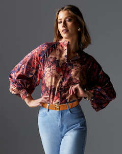 Berry Kiss Blouse