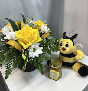 Florist: "Bee my honey "