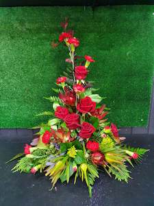 Florist: Traditionally red