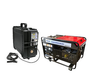 Welding Machines: Generator 320G plus GYS Voltage Sensing Wire Feeder Package Duroweld