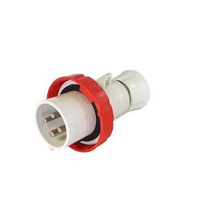 Electrical Plug 4 Pin 32 Amp 400V Gewiss Style / CEE Duroweld